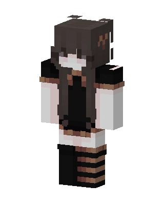 Gothic Maid skin, 3D preview