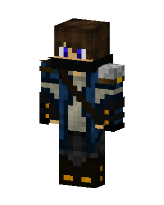 Shadow Ranger Minecraft blue skin