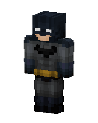 Batman skin, 3D preview