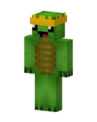 Green Royal Minecraft skin