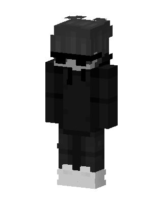 Shadow Hoodie skin, 3D preview