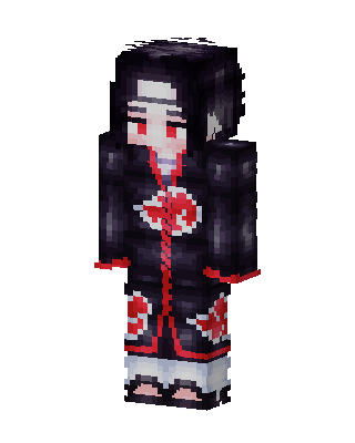 Itachi Uchiha skin, 3D preview