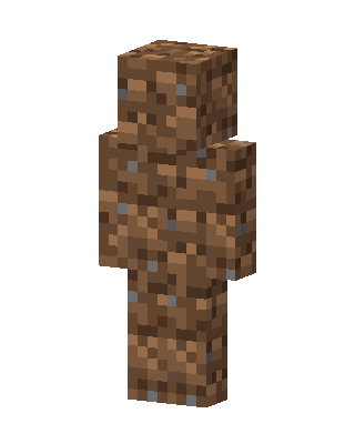 Dirt Block skin, 3D preview