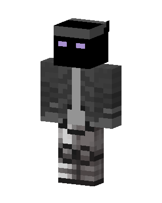 Shadow Enderman Minecraft skin