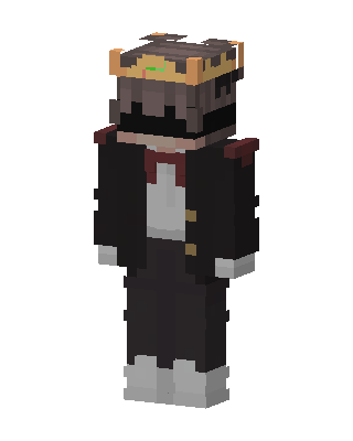 Black King Minecraft black skin