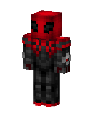 Spider-Man Dark skin, 3D preview