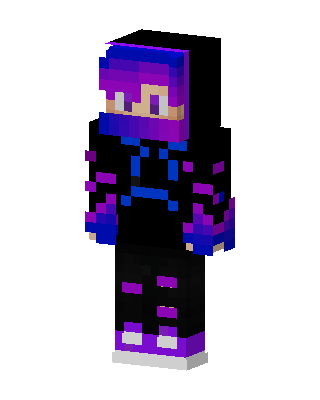 Neon Hoodie Minecraft skin