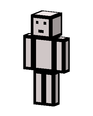 Gray Mob Boy Minecraft mob skin