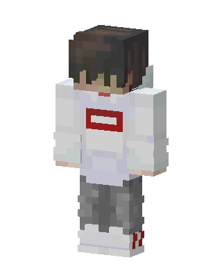 Streetwear Boy skin, 3D preview
