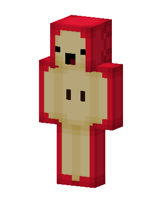 Red Animal Minecraft skin