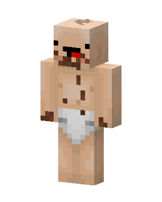 Brown Animal Minecraft skin