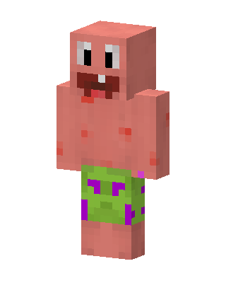 Patrick Star Minecraft skin