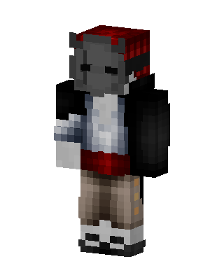 Masked Streetwear skin, 3D preview