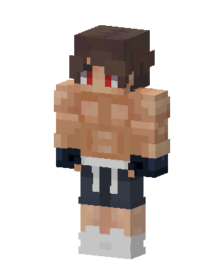 Brown Player skin, 3D preview