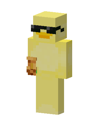 Cool Duck Minecraft skin