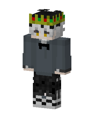 Crowned Ranboo Minecraft skin