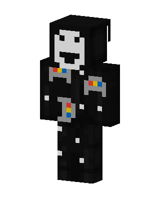 Space Ghost skin, 3D preview