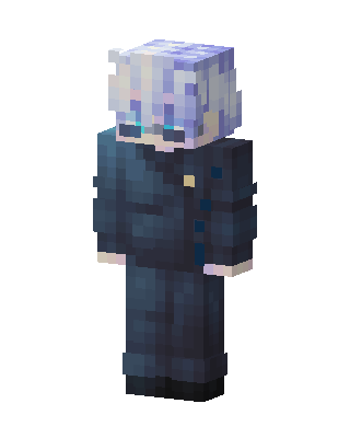 Satoru Gojo skin, 3D preview