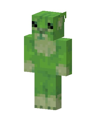 Green Animal skin, 3D preview