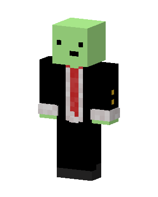 Slime Businessman skin, 3D preview