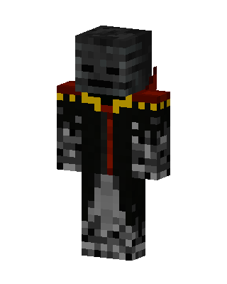 Wither Lord skin, 3D preview