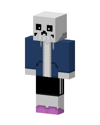 Sans skin, 3D preview