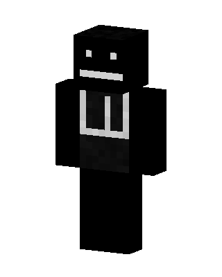 Black Villain Minecraft mob skin
