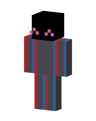 Blushing Shadow skin, 3D preview