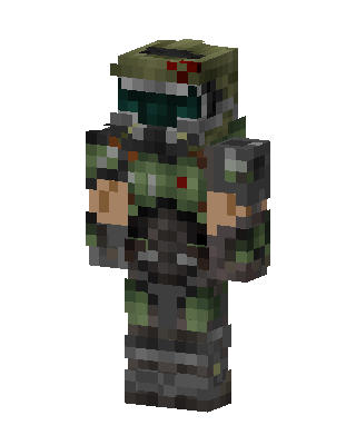 Doom Slayer Minecraft skin