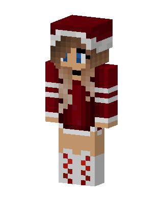 Santa Girl Minecraft skin