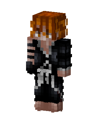 Ichigo Kurosaki Minecraft skin