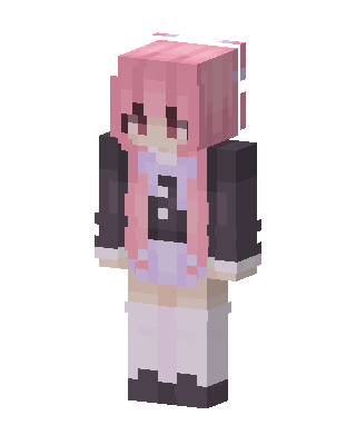 Pastel Pink Girl Minecraft pink skin