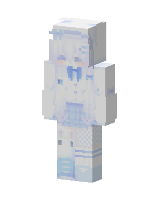 Frost Maiden Minecraft skin
