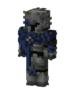 Mossy Knight Minecraft skin