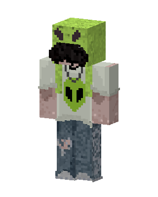 Alien Hoodie Kid Minecraft skin