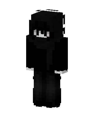 Shadow Hoodie Minecraft ninja skin
