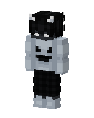 Gray Player skin, 3D preview