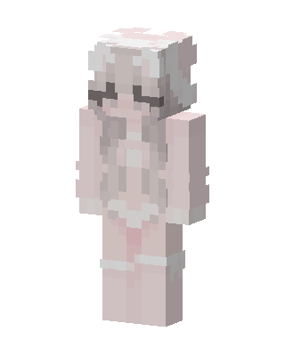 Pink Sleepy Bunny skin, 3D preview