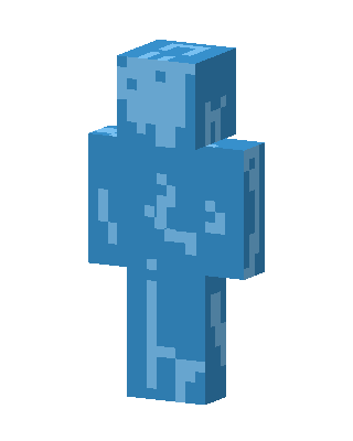 Water Humanoid skin, 3D preview