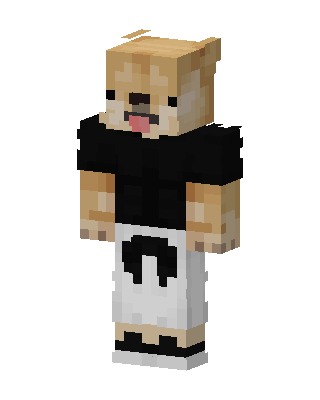 Shiba Inu Hoodie Minecraft skin