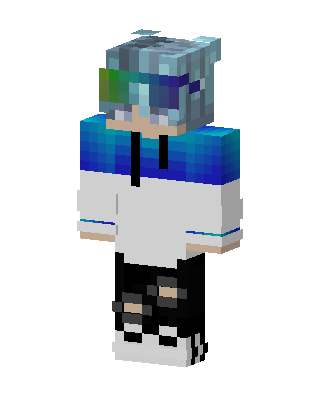 Ice Visor Hoodie skin, 3D preview