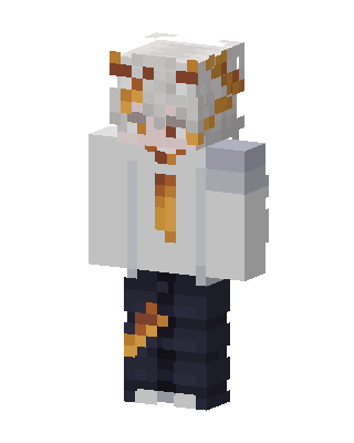 Calico Hoodie skin, 3D preview