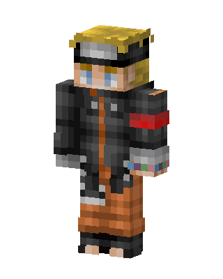 Naruto skin, 3D preview