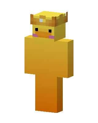 Gold Royal skin, 3D preview