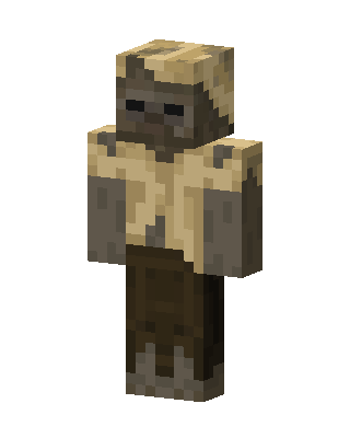 Desert Husk skin, 3D preview