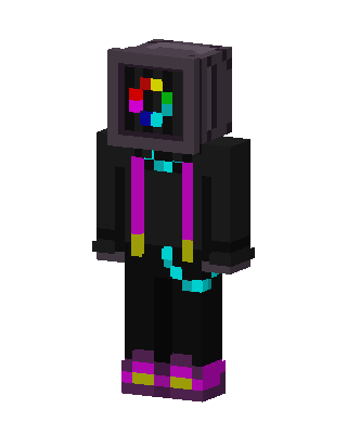 Black Robot Minecraft skin