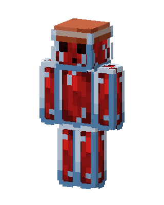 Red Jelly Cube Minecraft skin
