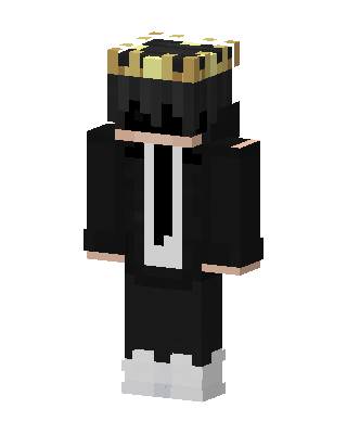 Black King skin, 3D preview