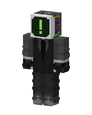 Black Robot Boy Minecraft black skin