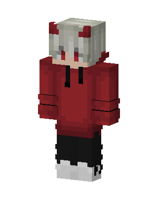 Red Player Minecraft Christmas skin